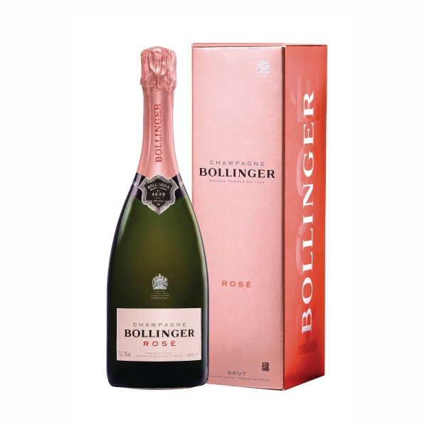 Champagne Bollinger Rose in Gift Box